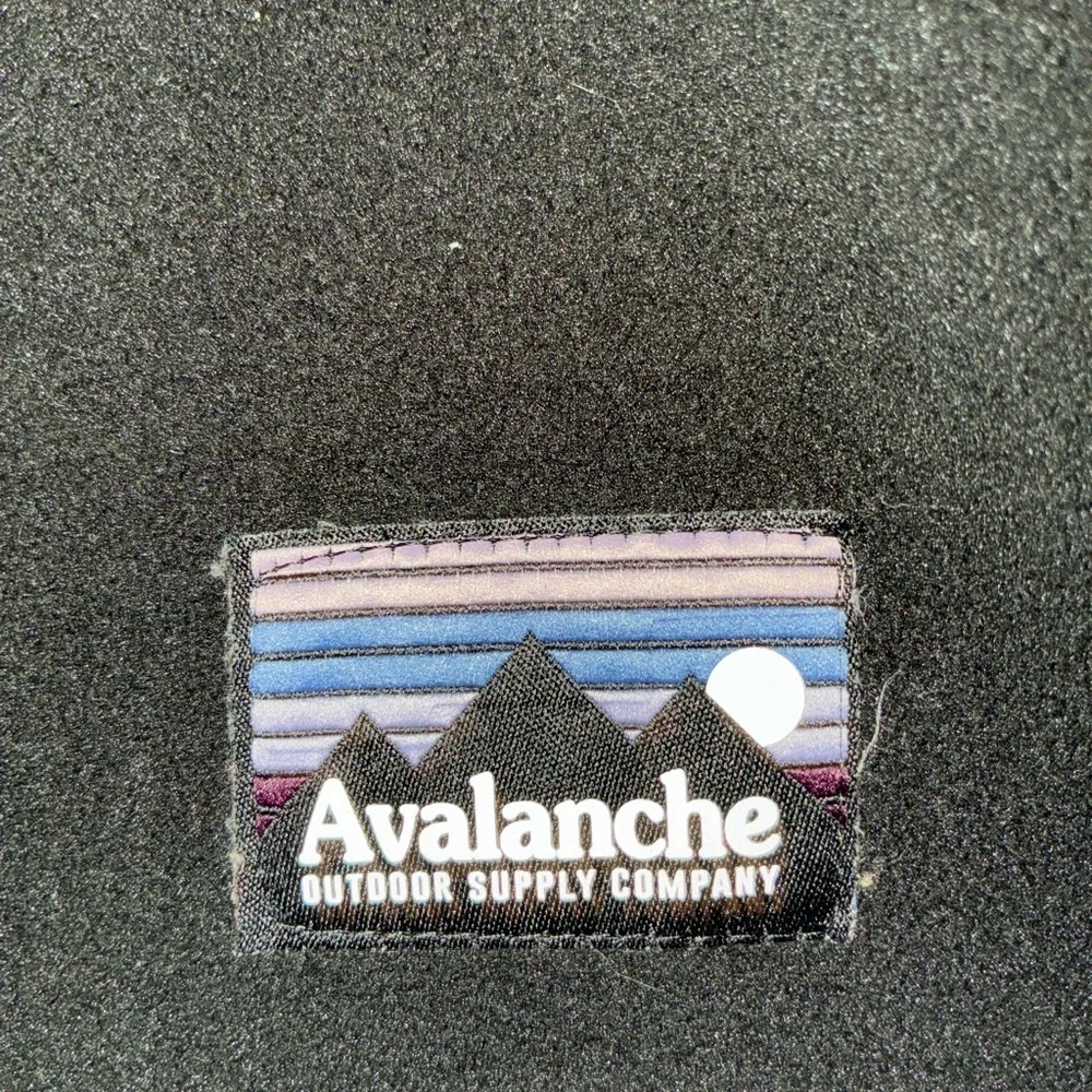 Avalanche Black Jacket with Pink Trim